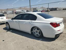 BMW 750 LI 2013 white sedan 4d gas WBAYE8C51DD133985 photo #3