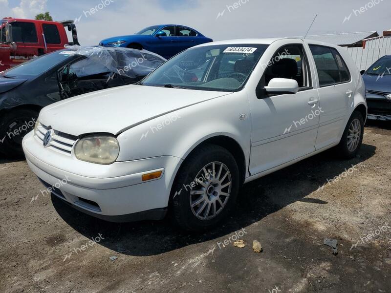 VOLKSWAGEN GOLF GLS T 2003 white hatchbac diesel 9BWGP61J034072582 photo #1