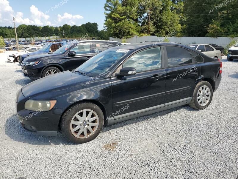 VOLVO S40 T5 2007 black sedan 4d gas YV1MS682272308686 photo #1