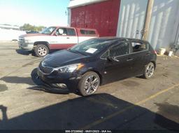 2016 KIA FORTE EX Black  Gasoline KNAFX5A88G5490544 photo #3