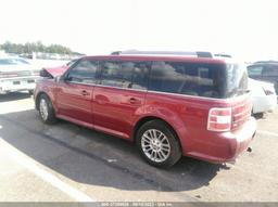 2013 FORD FLEX SEL Red  Gasoline 2FMGK5C80DBD05411 photo #4