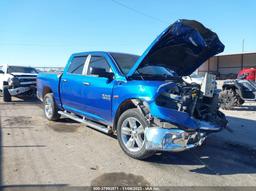 2016 RAM 1500 BIG HORN Blue  Gasoline 1C6RR6LT9GS165072 photo #2