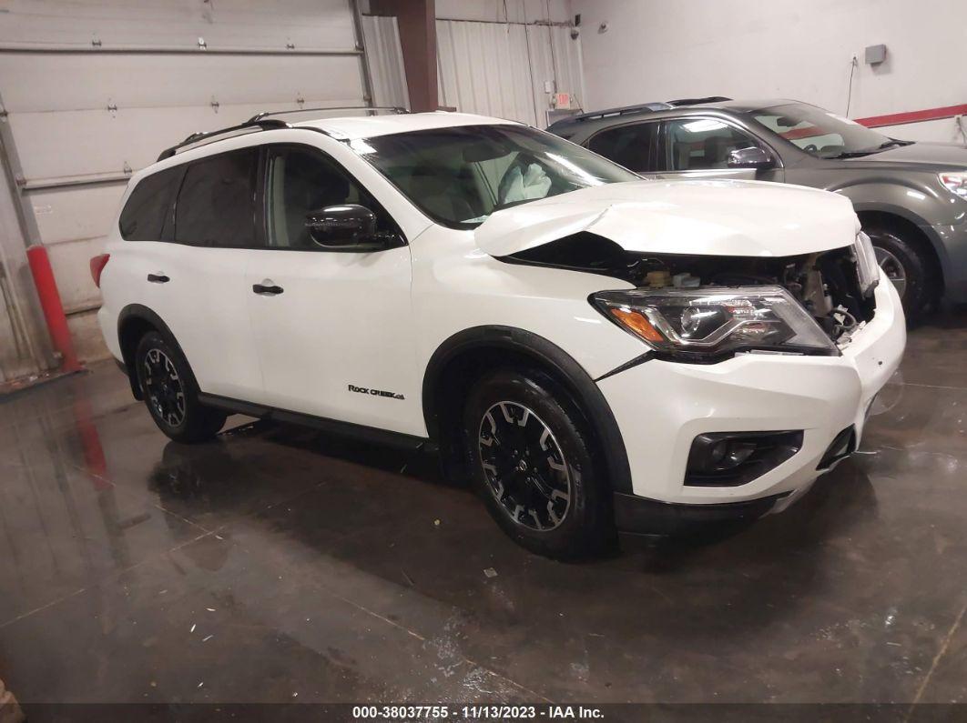 2020 NISSAN PATHFINDER SV 4WD White  Gasoline 5N1DR2BM2LC623282 photo #1