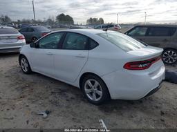 2016 DODGE DART SXT White  Gasoline 1C3CDFBB3GD667719 photo #4