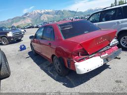 2002 MITSUBISHI LANCER ES Red  Gasoline JA3AJ26E72U050565 photo #4