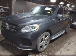 2016 MERCEDES-BENZ GLE 350 4MATIC Gray  Gasoline 4JGDA5HB2GA719980 photo #3