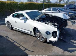 2022 BENTLEY CONTINENTAL GT MULLINER/V8 White  Gasoline SCBCG2ZG5NC093224 photo #2