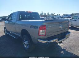 2021 RAM 2500 BIG HORN  4X4 6'4 BOX Silver  Diesel 3C6UR5DL9MG542828 photo #4