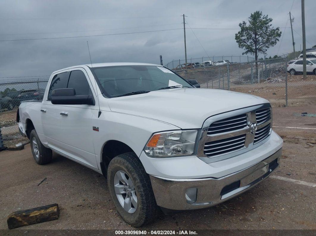 2014 RAM 1500 SLT White  Gasoline 1C6RR7LT6ES284216 photo #1