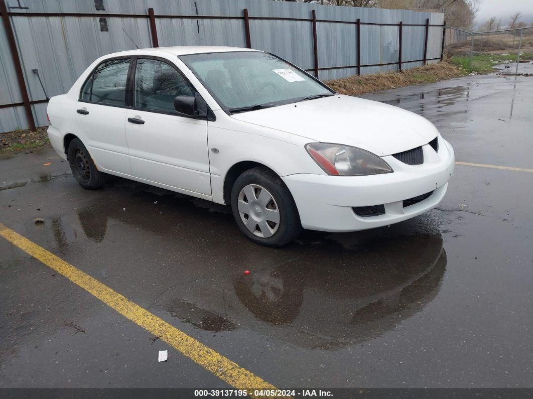 2004 MITSUBISHI LANCER ES White  Gasoline JA3AJ26E14U060561 photo #1