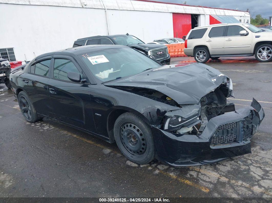 2014 DODGE CHARGER ROAD/TRACK Black  Gasoline 2C3CDXCT5EH137992 photo #1