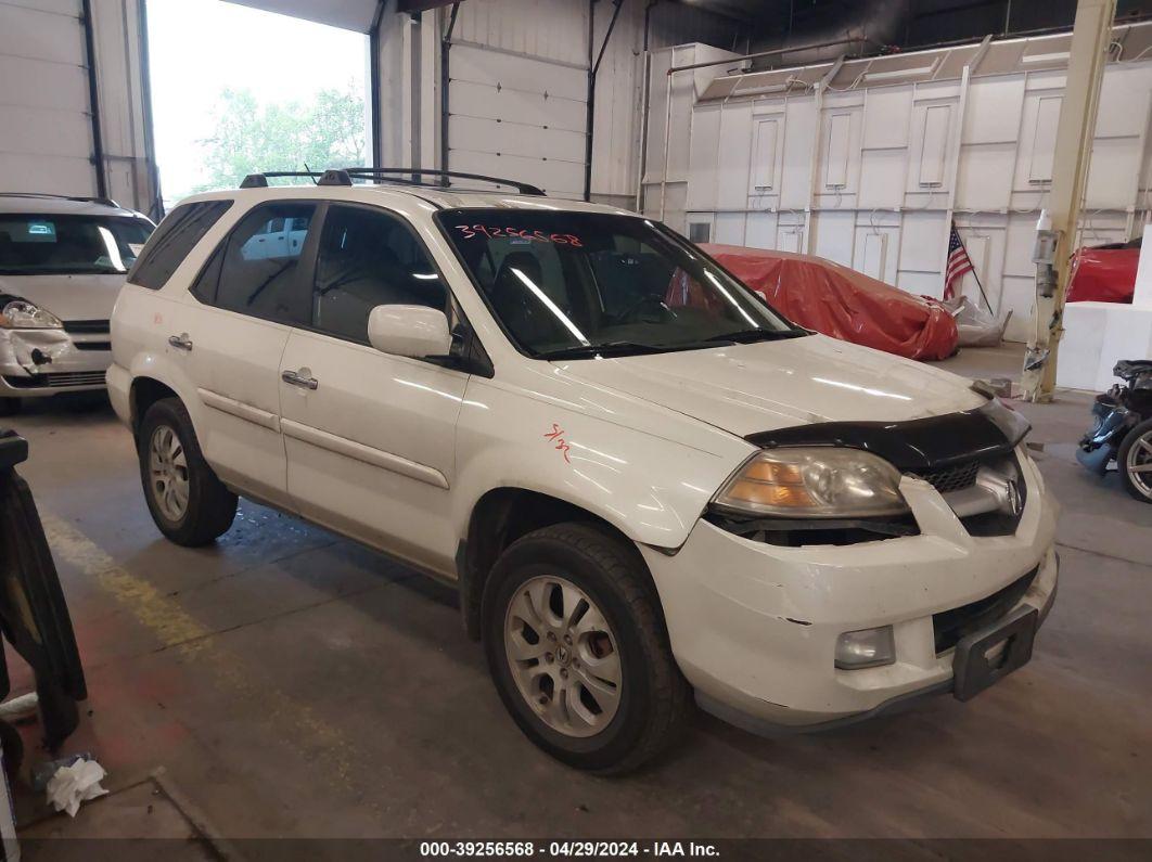 2004 ACURA MDX White  Gasoline 2HNYD18824H502432 photo #1