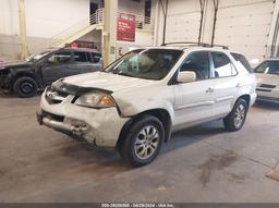 2004 ACURA MDX White  Gasoline 2HNYD18824H502432 photo #3