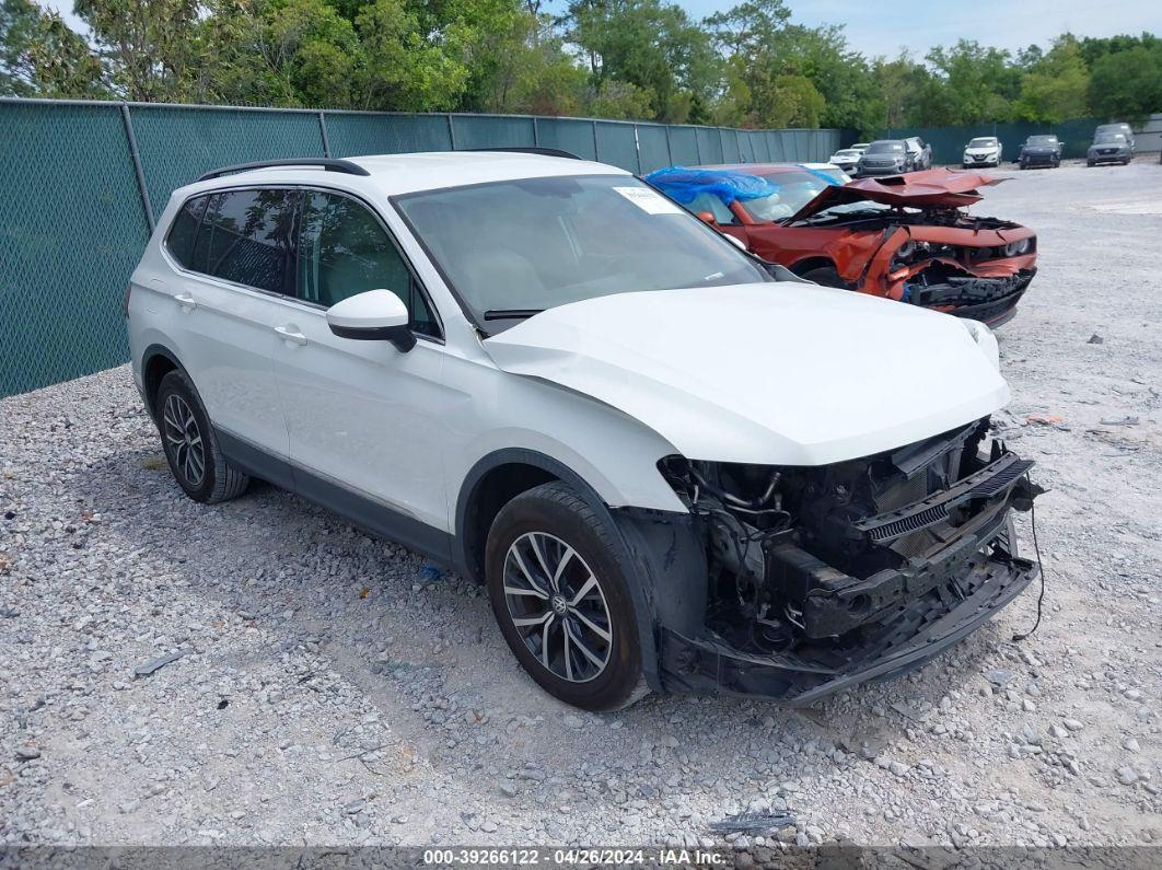 2018 VOLKSWAGEN TIGUAN 2.0T SE/2.0T SEL White  Gasoline 3VV3B7AX4JM064554 photo #1