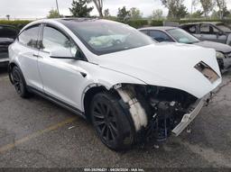 2022 TESLA MODEL X PLAID TRI MOTOR ALL-WHEEL DRIVE White  Electric 7SAXCBE64NF336910 photo #2