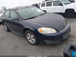 2011 CHEVROLET IMPALA LT Dark Blue  Flexible Fuel 2G1WG5EK3B1263189 photo #2