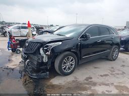 2022 CADILLAC XT5 FWD PREMIUM LUXURY Black  Gasoline 1GYKNCR46NZ101722 photo #3