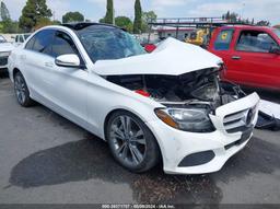 2018 MERCEDES-BENZ C 300 White  Gasoline WDDWF4JB3JR404011 photo #2