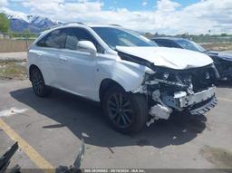 2015 LEXUS RX 350 F SPORT White  Gasoline 2T2BK1BA3FC337108 photo #2