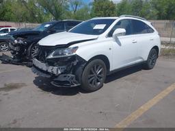 2015 LEXUS RX 350 F SPORT White  Gasoline 2T2BK1BA3FC337108 photo #3