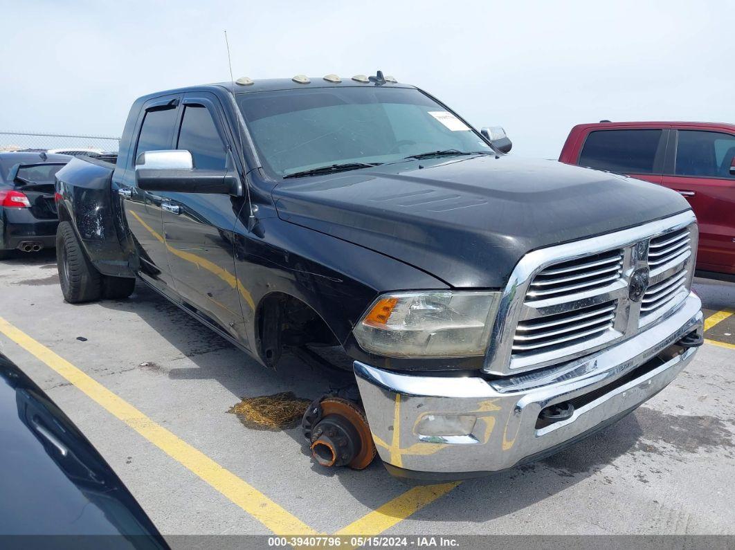 2017 RAM 3500 LONE STAR MEGA CAB 4X4 6'4 BOX Black  Diesel 3C63RRLL1HG696881 photo #1