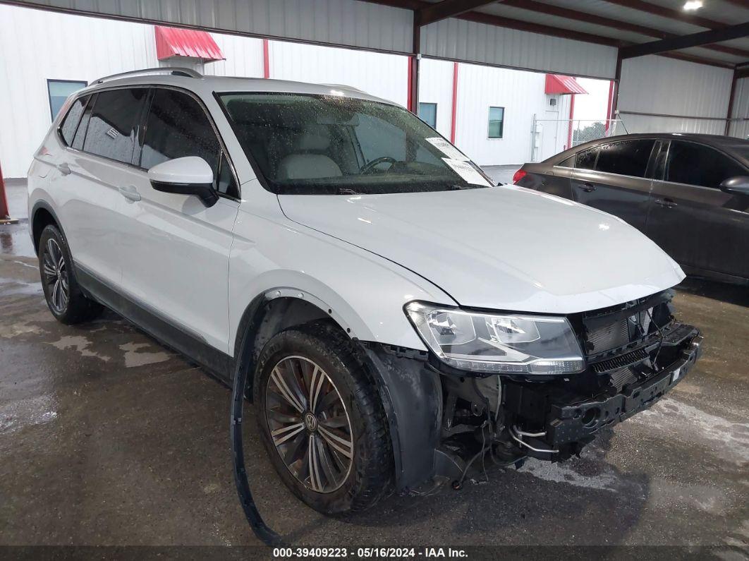 2018 VOLKSWAGEN TIGUAN 2.0T SE/2.0T SEL Gray  Gasoline 3VV3B7AX3JM017872 photo #1