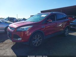 2014 FORD ESCAPE TITANIUM Red  Gasoline 1FMCU0J92EUC74553 photo #3