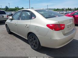 2008 HYUNDAI ELANTRA GLS/SE Gold  Gasoline KMHDU46D48U319604 photo #4