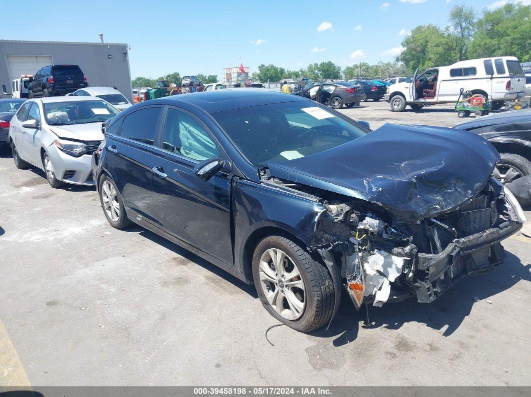 2011 HYUNDAI SONATA LIMITED Blue  Gasoline 5NPEC4AC0BH015844 photo #1