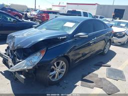 2011 HYUNDAI SONATA LIMITED Blue  Gasoline 5NPEC4AC0BH015844 photo #3