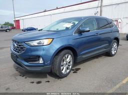 2019 FORD EDGE TITANIUM Blue  Gasoline 2FMPK4K91KBC23267 photo #3