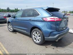 2019 FORD EDGE TITANIUM Blue  Gasoline 2FMPK4K91KBC23267 photo #4