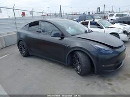 2021 TESLA MODEL Y PERFORMANCE DUAL MOTOR ALL-WHEEL DRIVE Black  Electric 5YJYGDEF1MF211721 photo #2