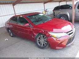 2015 TOYOTA CAMRY SE Red  Gasoline 4T1BF1FK3FU960447 photo #2