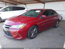 2015 TOYOTA CAMRY SE Red  Gasoline 4T1BF1FK3FU960447 photo #3