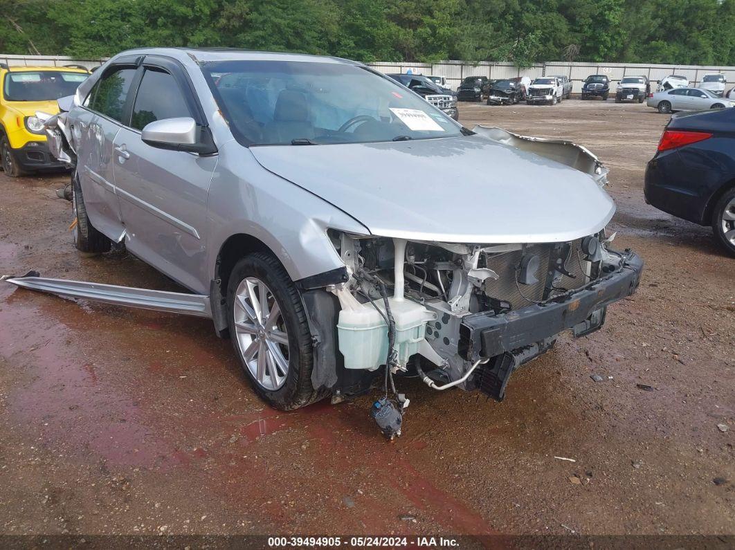 2014 TOYOTA CAMRY XLE V6 Silver  Gasoline 4T1BK1FKXEU547399 photo #1