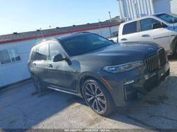 2021 BMW X7 M50I Gray  Gasoline 5UXCX6C07M9F88585 photo #2