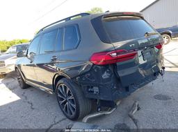 2021 BMW X7 M50I Gray  Gasoline 5UXCX6C07M9F88585 photo #4