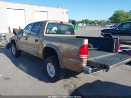 2000 DODGE DAKOTA SLT/SPORT Gold  Gasoline 1B7GG2AN4YS711863 photo #4