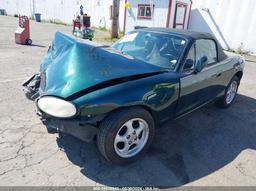 1999 MAZDA MX-5 MIATA LEATHER PKG/POPULAR EQUIPMENT PKG/SPORTS PKG/TOURING PKG Green  Gasoline JM1NB3532X0108103 photo #3