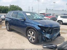 2023 CHEVROLET TRAVERSE FWD LT LEATHER Blue  Gasoline 1GNERHKW0PJ234825 photo #2