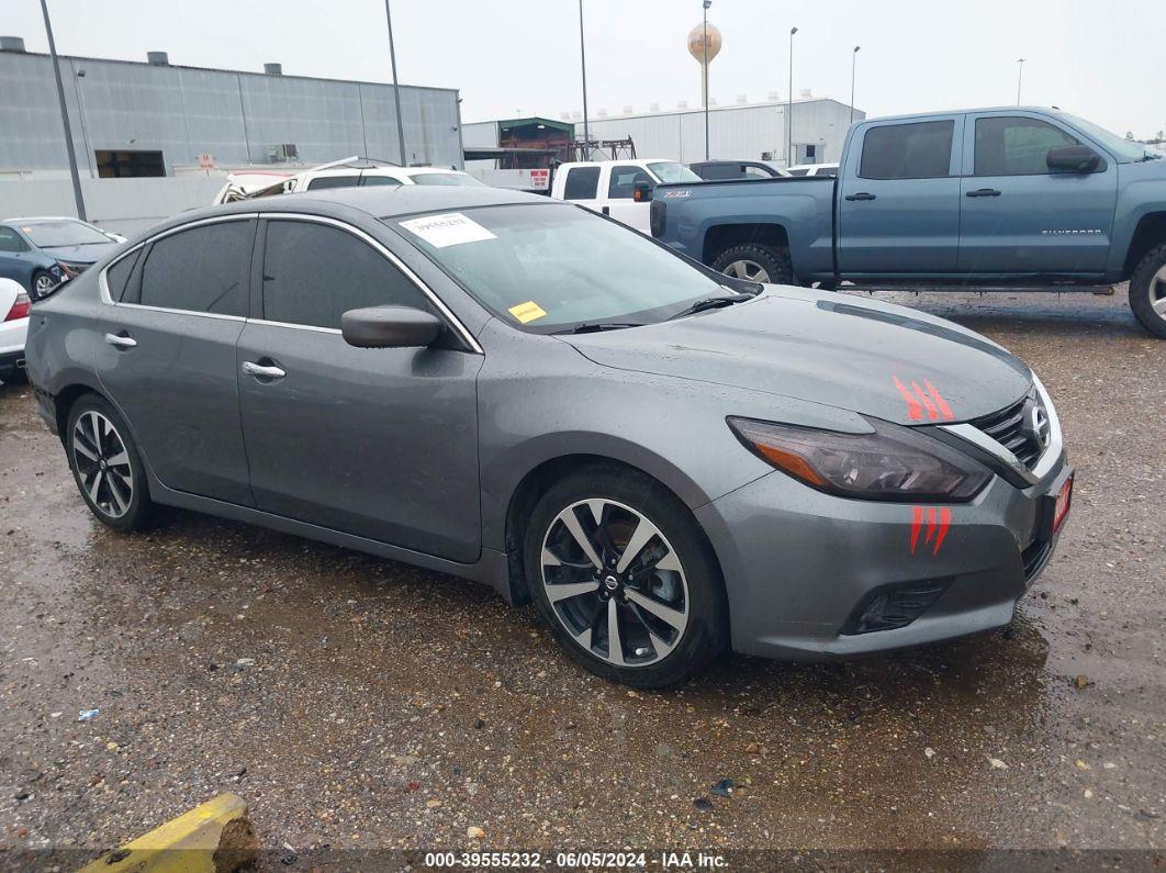 2018 NISSAN ALTIMA 2.5 SR Gray  Gasoline 1N4AL3APXJC225377 photo #1