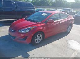 2014 HYUNDAI ELANTRA SE Red  Gasoline KMHDH4AE3EU154323 photo #3