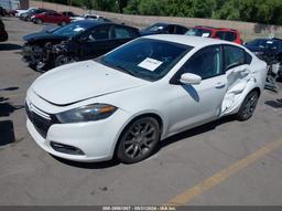 2013 DODGE DART RALLYE White  Gasoline 1C3CDFBA3DD122803 photo #3