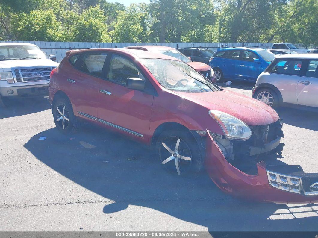 2011 NISSAN ROGUE S Red  Gasoline JN8AS5MV5BW300963 photo #1