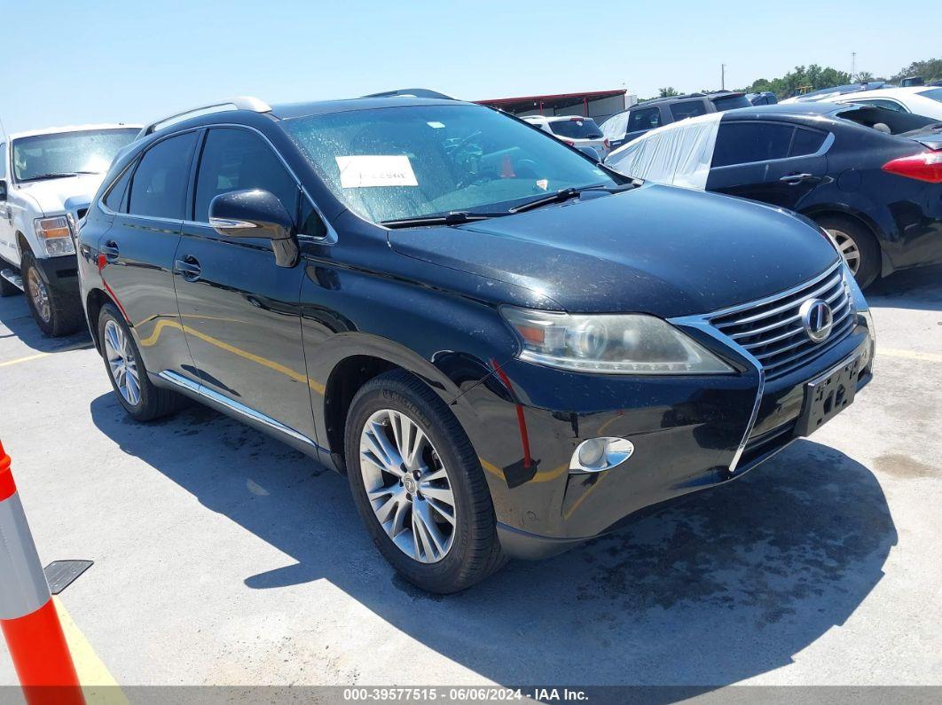 2014 LEXUS RX 350 Black  Gasoline 2T2ZK1BA1EC138099 photo #1