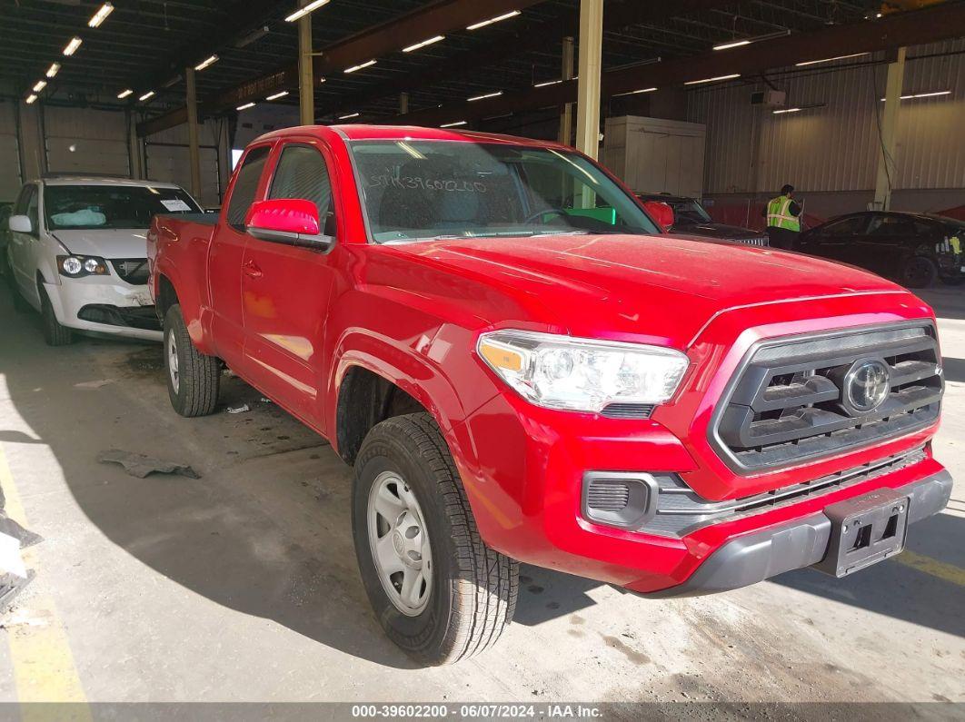 2023 TOYOTA TACOMA SR Red  Gasoline 3TYRX5GN8PT089443 photo #1