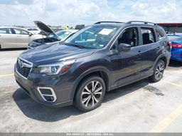 2019 SUBARU FORESTER LIMITED Gray  Gasoline JF2SKAUCXKH544296 photo #3