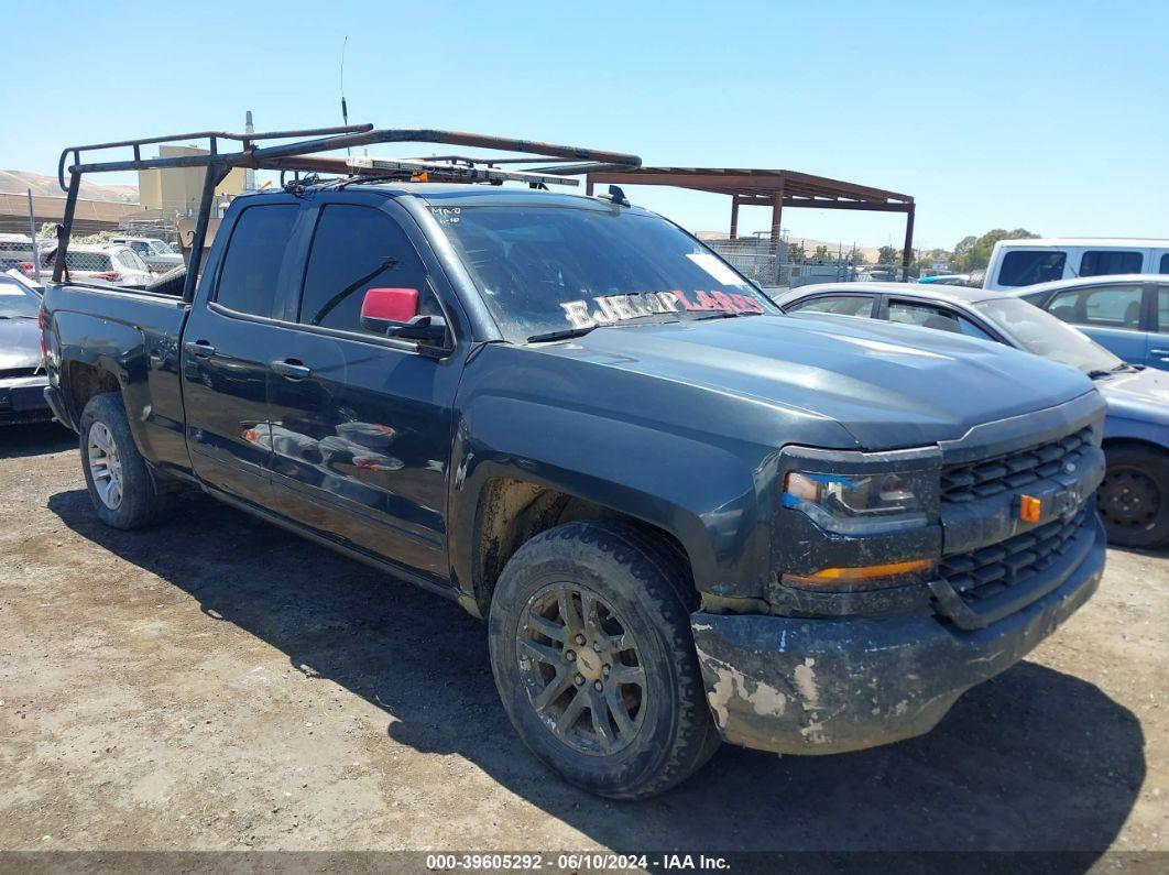 2018 CHEVROLET SILVERADO 1500 1LT Gray  Gasoline 1GCRCRECXJZ140463 photo #1