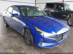 2021 HYUNDAI ELANTRA SEL Blue  Gasoline 5NPLS4AG2MH032208 photo #2